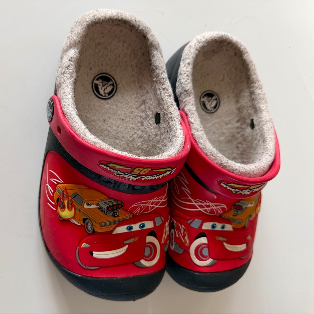 Crocs Lightning McQueen Cars Kids J1 – Fleece Lined - Picture 5 of 8